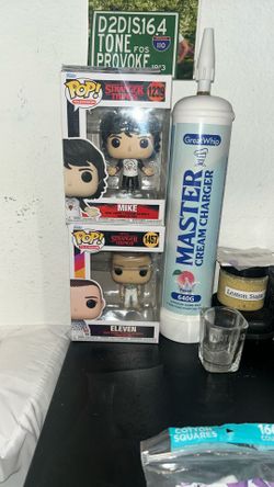 Funko pops Stranger things