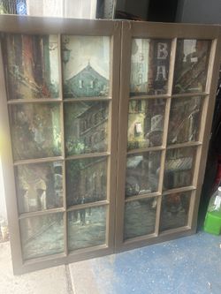 Rustic Farmhouse Extra Large Wall Decor 49" T X 45"W