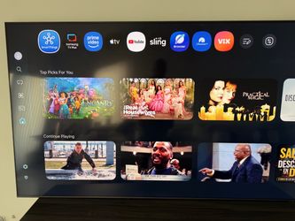 Samsung 85-inch Smart TV with Wall Bracket