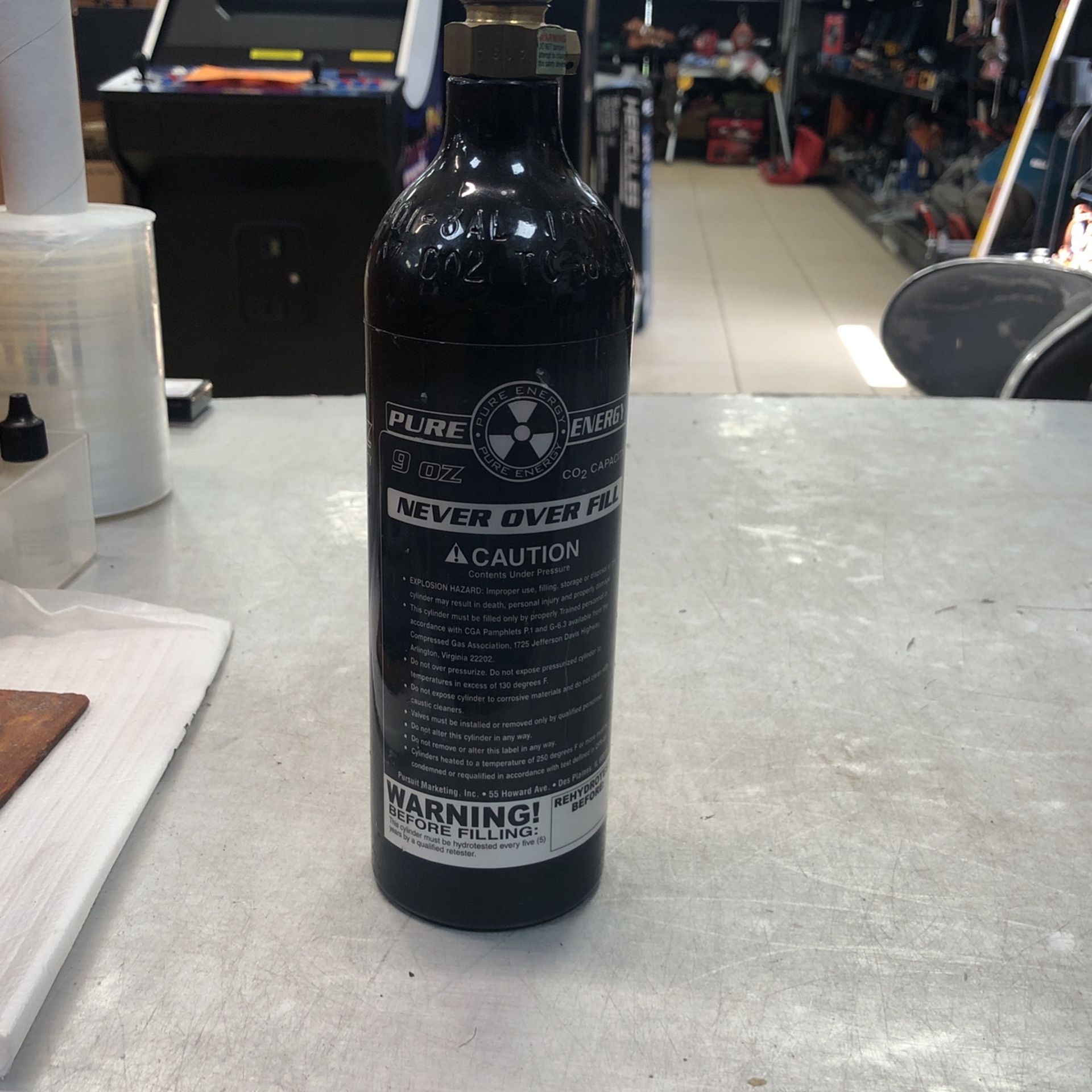 Pure Energy 9OZ CO2 Capacity