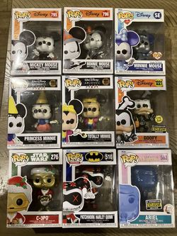 Disney Marvel DC FUNKO Pops