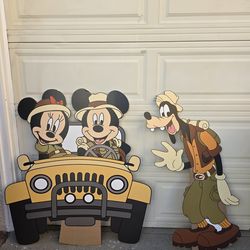 Mickey Mouse Safari Cutout Cardboard
