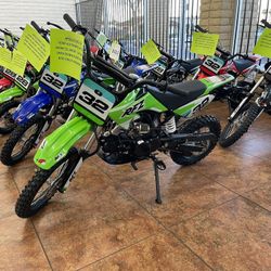 Brand New 2025 Kids Dirt Bikes And Motorcycles Save $400