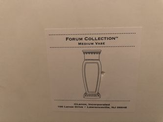 Porcelain Vase New In Box