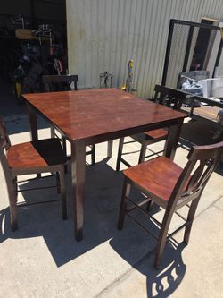 Small table and chairs