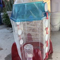 Hamster cage and accessory
