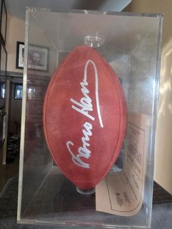 Signed football frano Harris (steelers)