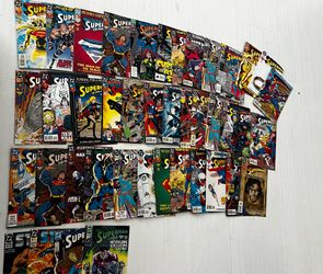 Lot of 60 Superman Comics 80’s to current DC comics