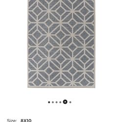 Brand New World Rug Gallery Bahama Geometric Indoor Outdoor Rug 8x10