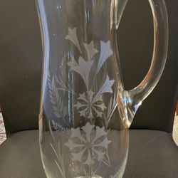 Cut Glass Pitcher