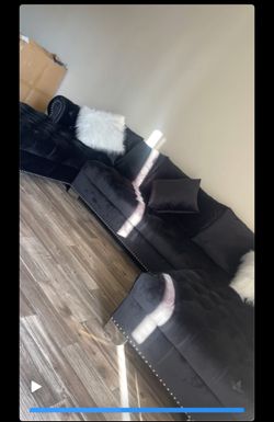 Black Sectional Couch From Wayfair