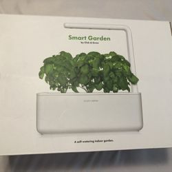 Click and Grow Smart Garden 3 Indoor Herb Garden (Includes Basil Plant Pods), White
