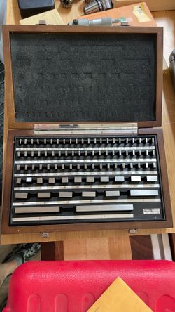 Gage block master set