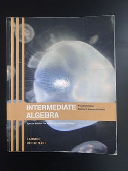 Intermediate Algebra