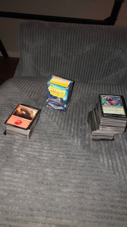 Magic the gathering sets and cards they are not free I’m willing to hear a price