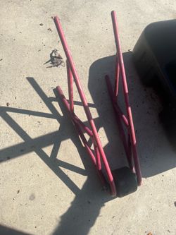 Mini bike wheelie bar