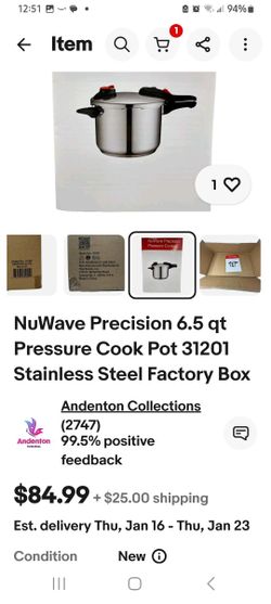 NuWave Pressue Cooker