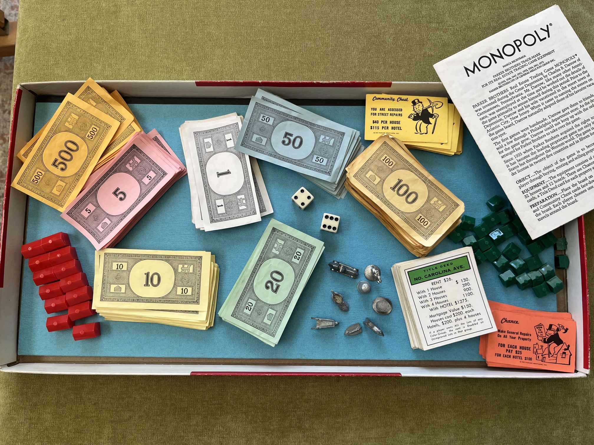 Monopoly Game Pieces