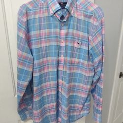 Men's (M) Vineyard Vines Classic Fit 100% Cotton Button Down Like New