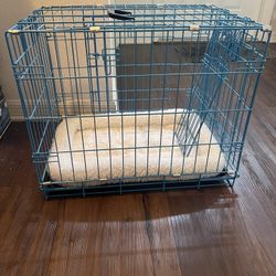 Puppy Bed And Crate