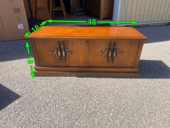 Cedar chest