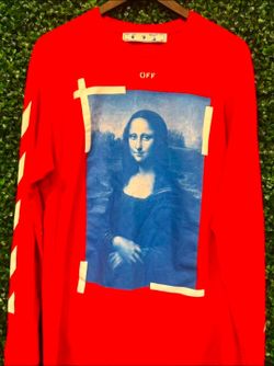 Off white mona lisa long sleeve (L)