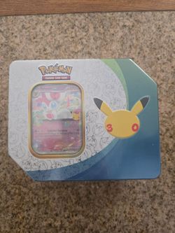 Pokémon TCG Sylveon ex 30th Celebrations Tin