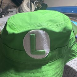 #108 Official Luigi Bucket Hat – Nintendo Licensed – CultureFly – Brand New w/ Tags