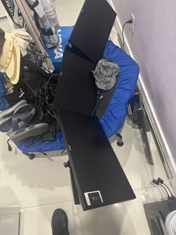 Triple Monitor Setup 24” Asus VG245H With Arm Mourn And Cables