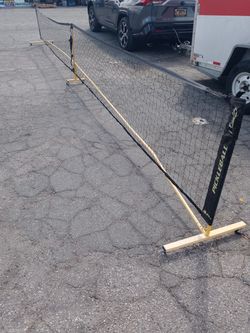 Official size 22 foot long Pickleball Net and Frame The frame does come apart for easy storage
