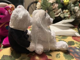Groom And Bride Beanie Baby 