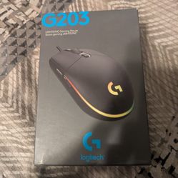 NEW Logitech G203 Lightsync Wired USB Gaming Mouse