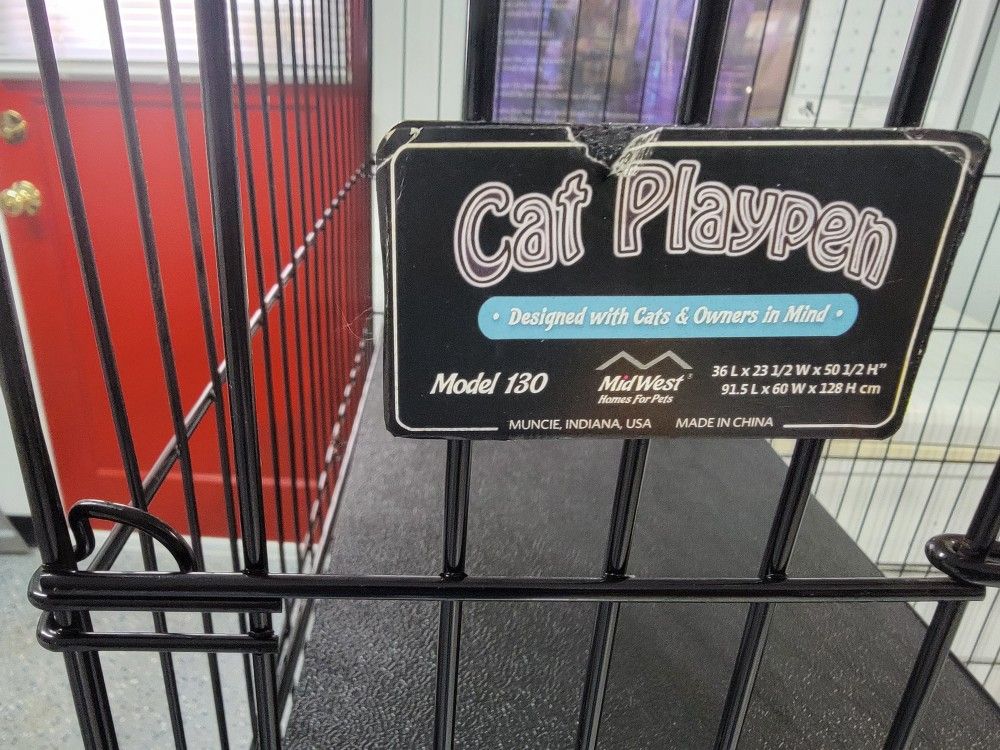 Cat Playpen, 🐈 36× 23 1/2 W × 59 1/2 H