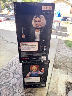 chucky/chuckys bride animatronics doll