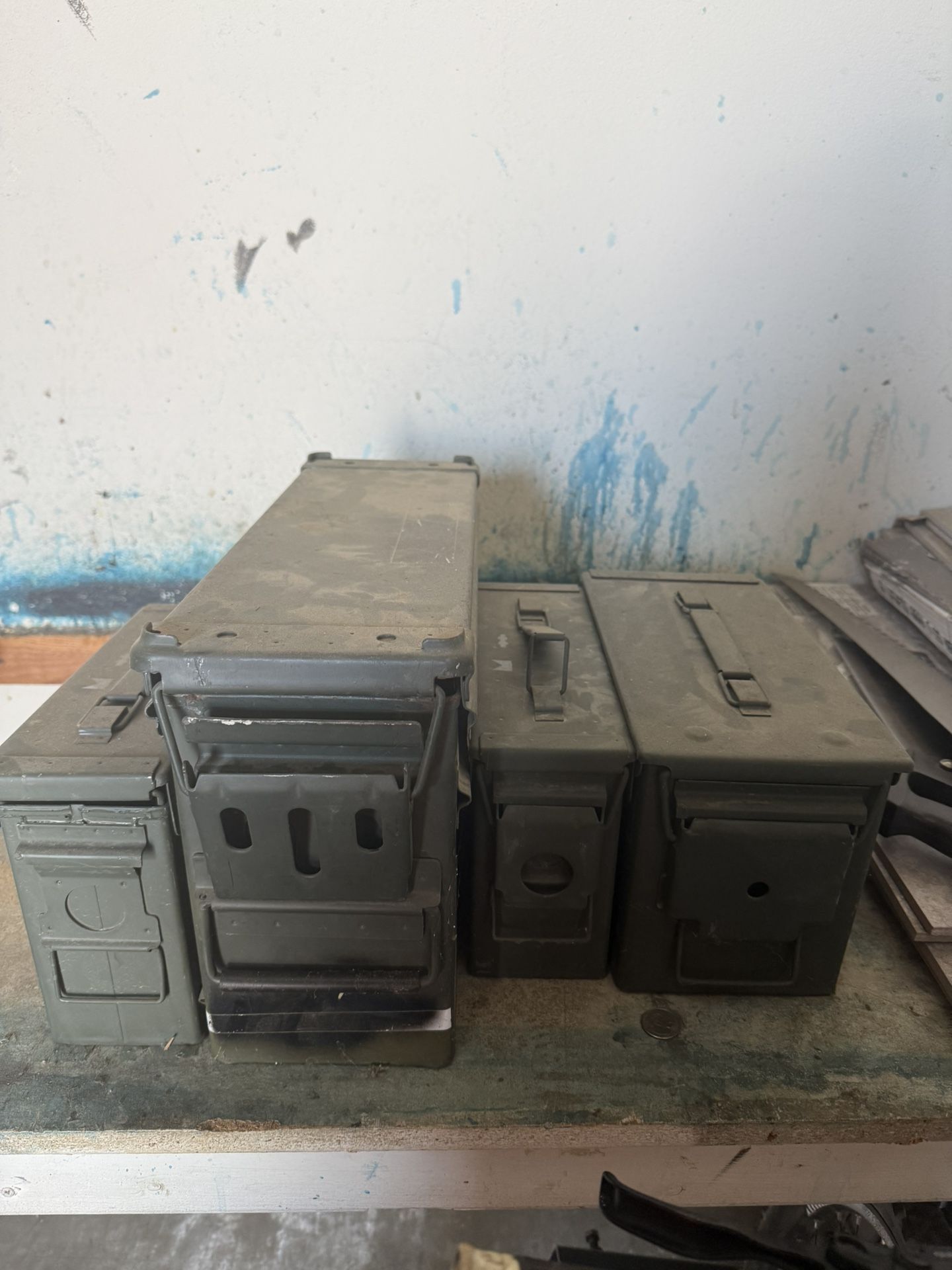 Ammo Boxes.