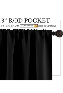 Black/ Blackout Curtins