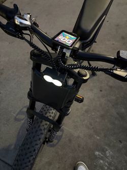 Fat Tire Electric Bike E bike color display