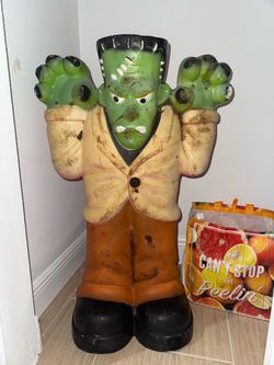 Frankenstein blow mold-rare vintage find! 36”