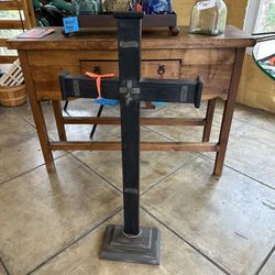 Black Wooden Cross