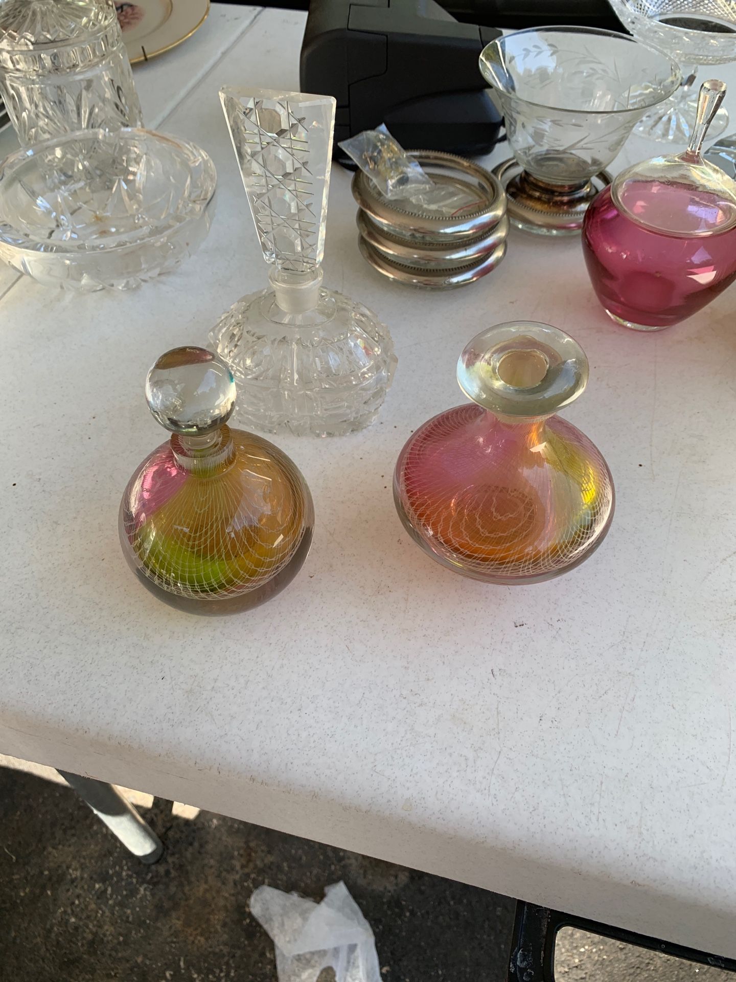 Perfume bottles