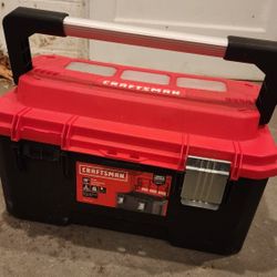 Tool Box  With  Some Tools