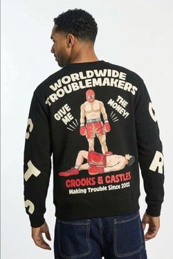 Crooks & Castles Worldwide Troublemakers Sweatshirt