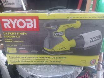 RYOBI SANDER KIT