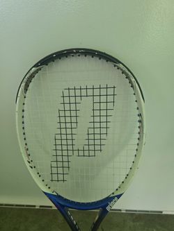 Prince titanium tennis raquet
