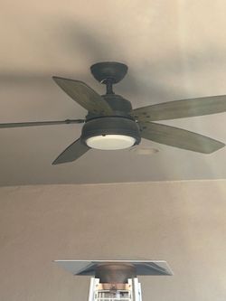 Hunter Three outdoor ceiling fans / light