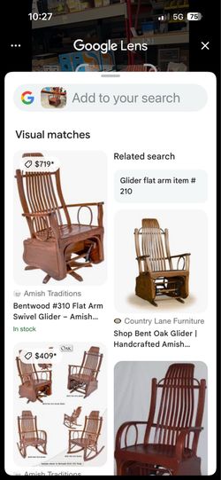 Amish Rocking chair Amish