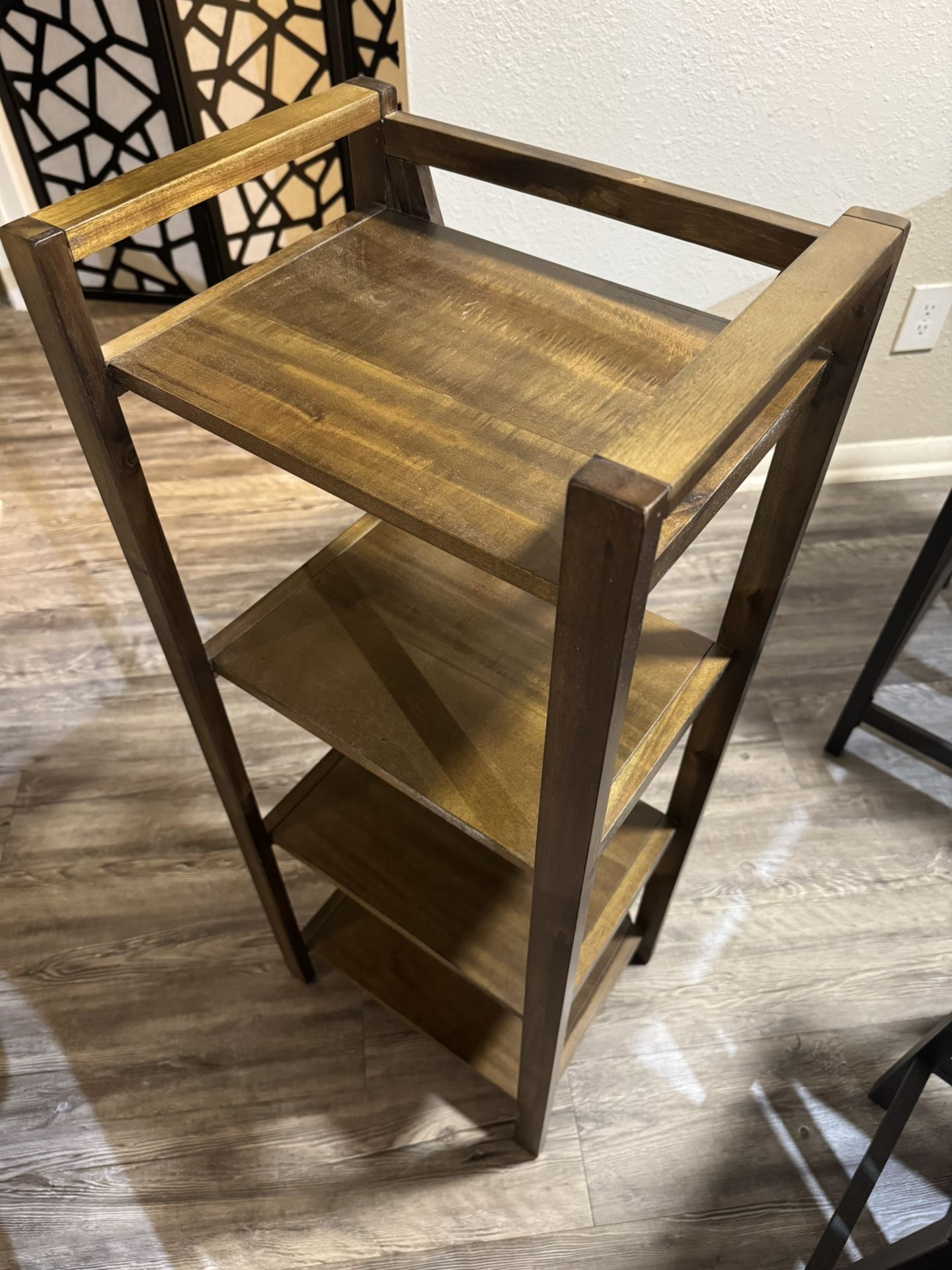 Walnut Bookcase/Shelves