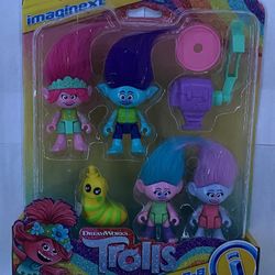 Imaginext DreamWorks Trolls Figure Multipack Playset - 7 Pieces NEW