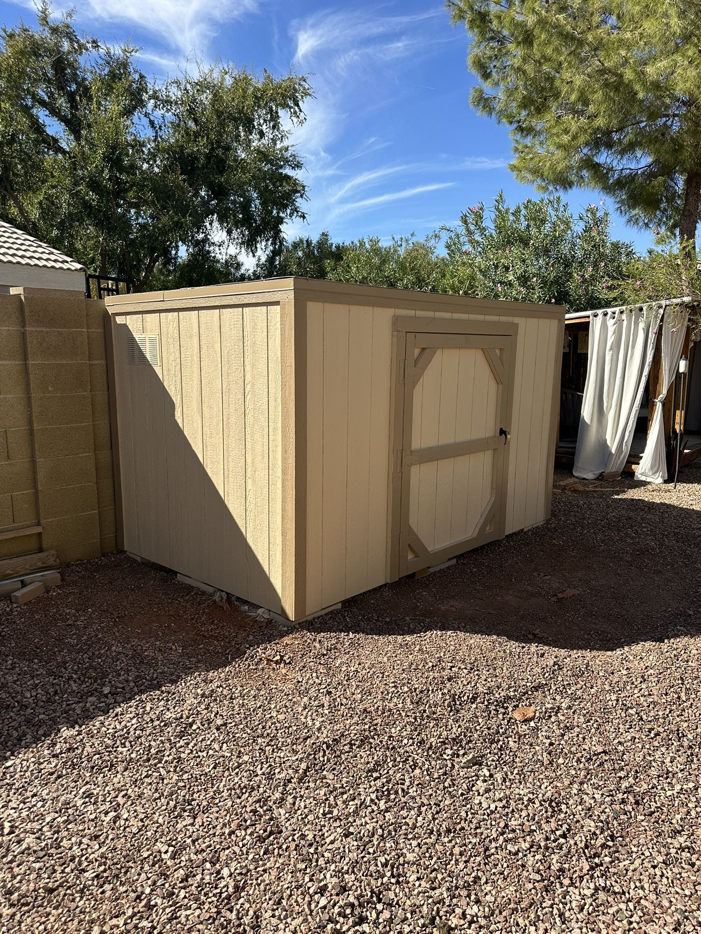 8x10 Singleslope Shed