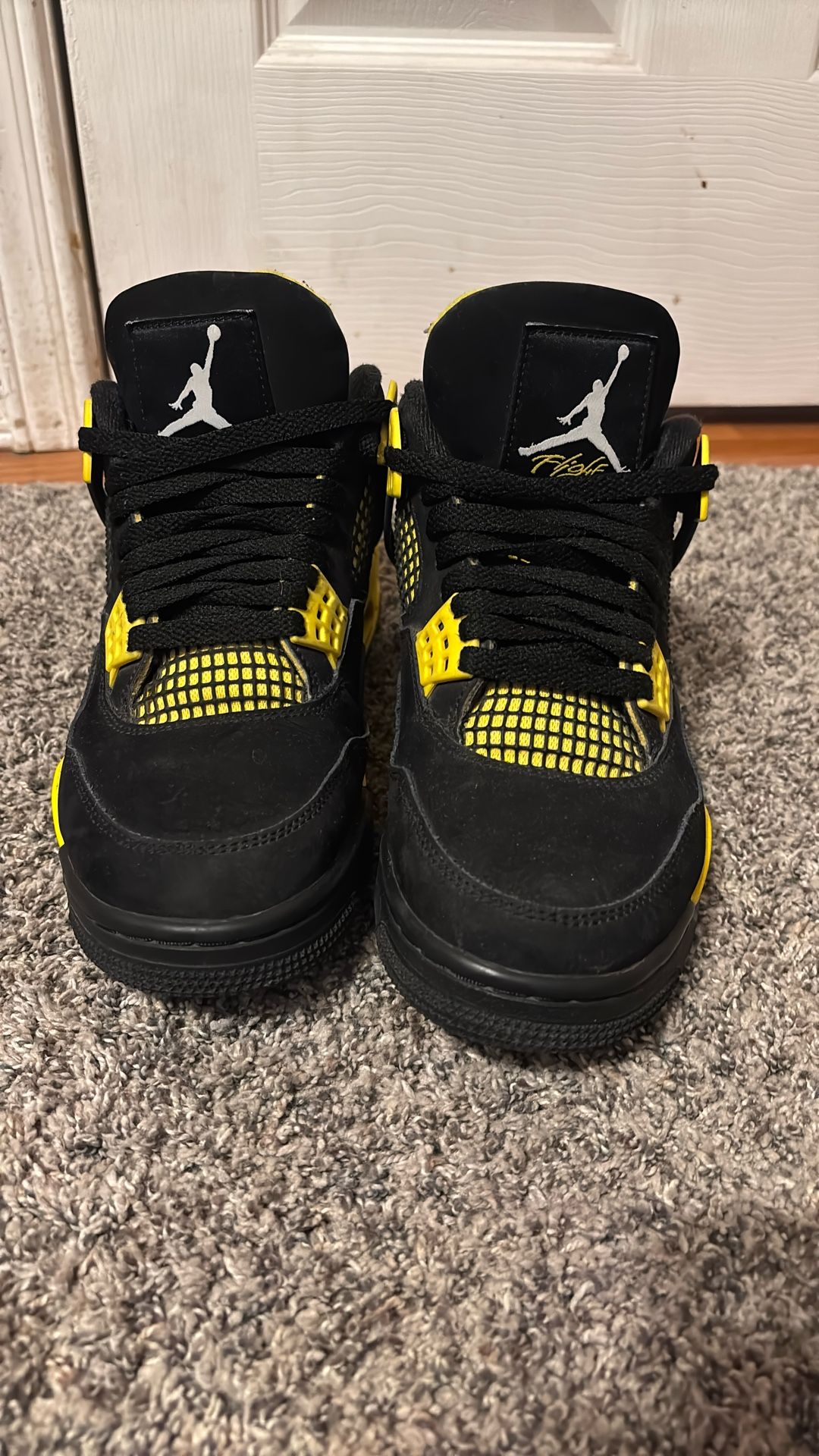 Jordan 4 Retro Yellow Thunders